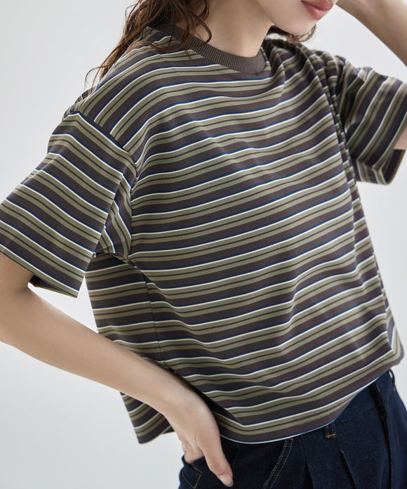 {"color":"\u30d6\u30e9\u30a6\u30f3","info":"model\uff1aH166cm size\uff1aM"}