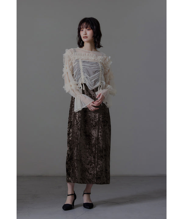 {"color":"\u30d6\u30e9\u30a6\u30f3","info":"model\uff1aH166cm size\uff1aM"}