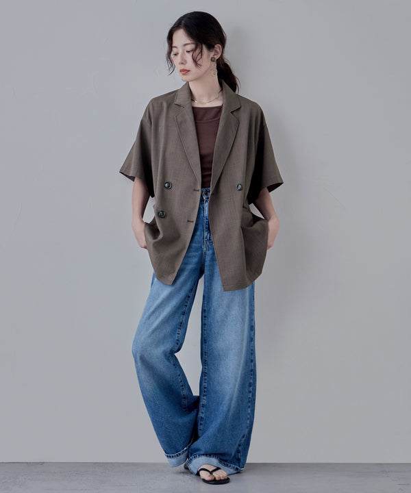 {"color":"\u30d6\u30e9\u30a6\u30f3","info":"model\uff1aH166cm size\uff1aF"}