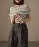{"color":"\u30b0\u30ec\u30fc\u30b8\u30e5","info":"model\uff1aH158cm size\uff1aF"}