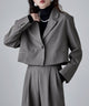 {"color":"\u30b0\u30ec\u30fc","info":"model\uff1aH166cm size\uff1aM"}