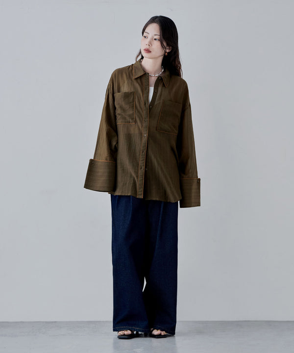 {"color":"\u30d6\u30e9\u30a6\u30f3","info":"model\uff1aH166cm size\uff1aF"}