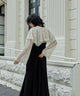 {"color":"\u30d9\u30fc\u30b8\u30e5\u00d7\u30d6\u30e9\u30c3\u30af","info":"model\uff1aH167cm size\uff1aM"}