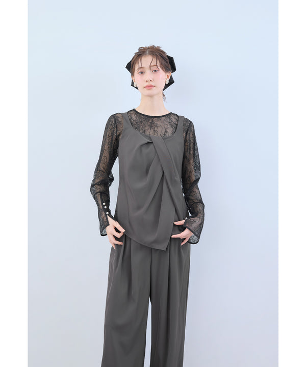 {"color":"\u30d6\u30e9\u30a6\u30f3","info":"model\uff1aH166cm size\uff1aM"}