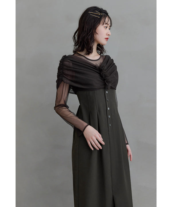 {"color":"\u30d6\u30e9\u30a6\u30f3","info":"model\uff1aH166cm size\uff1aM"}