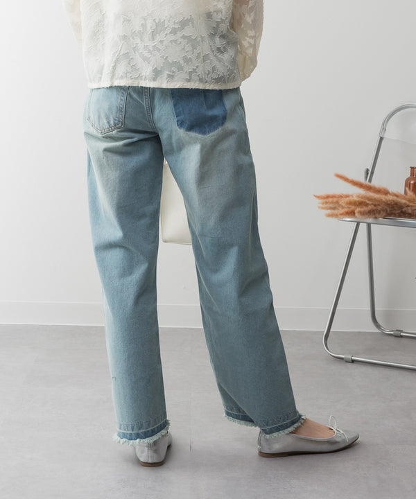 {"color":"\u30e9\u30a4\u30c8\u30d6\u30eb\u30fc","info":"model\uff1aH167cm size\uff1aM"}