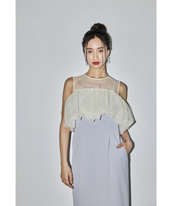 {"color":"\u30e9\u30a4\u30c8\u30d6\u30eb\u30fc","info":"model\uff1aH165cm size\uff1aM"}