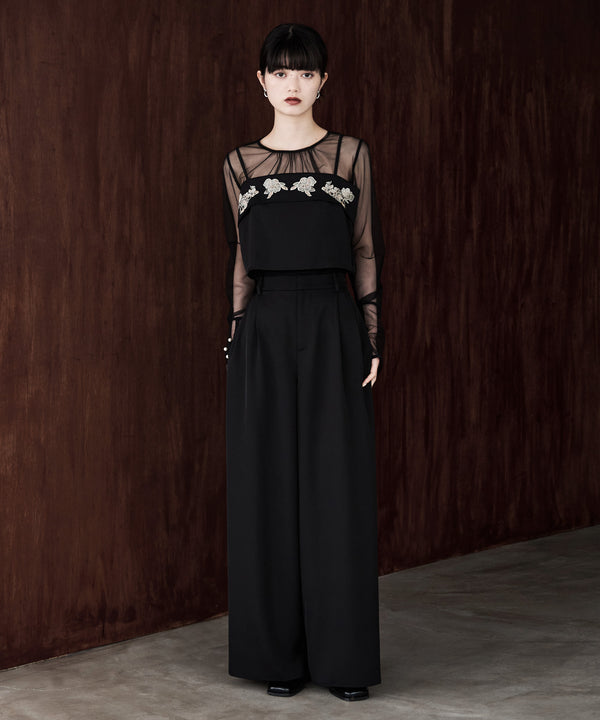 {"color":"\u30d6\u30e9\u30c3\u30af","info":"model\uff1aH163cm size\uff1aM"}