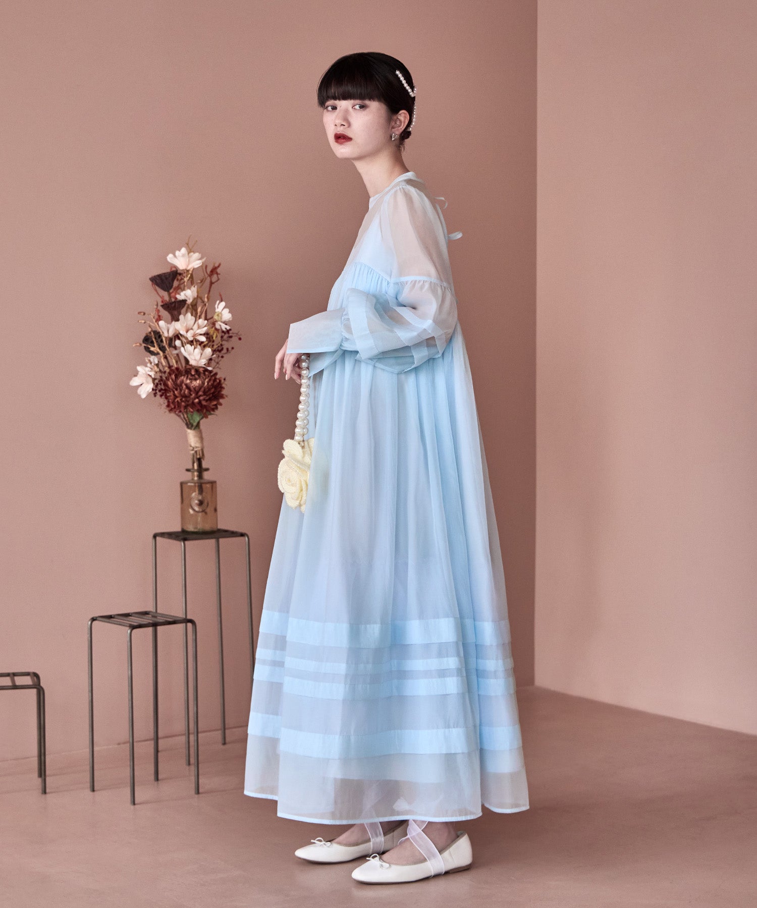 ベビーコアシアーボリュームドレス｜パーティードレス・結婚式
