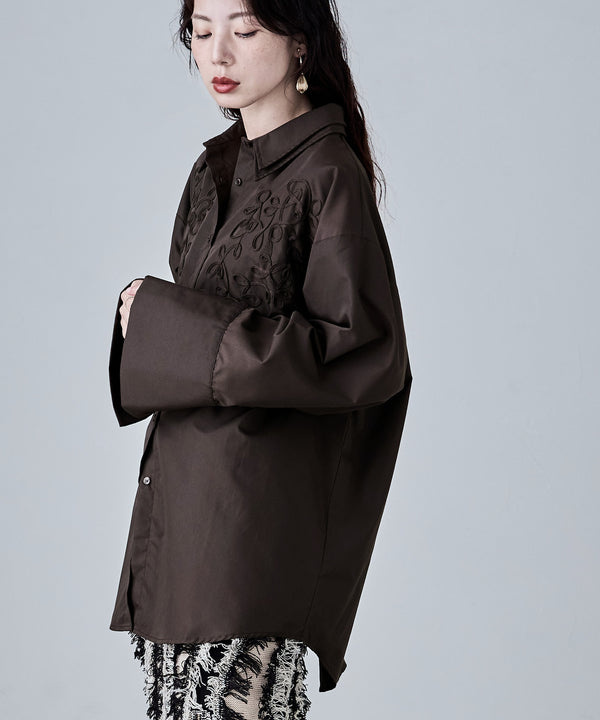 {"color":"\u30d6\u30e9\u30a6\u30f3","info":"model\uff1aH166cm size\uff1aF"}