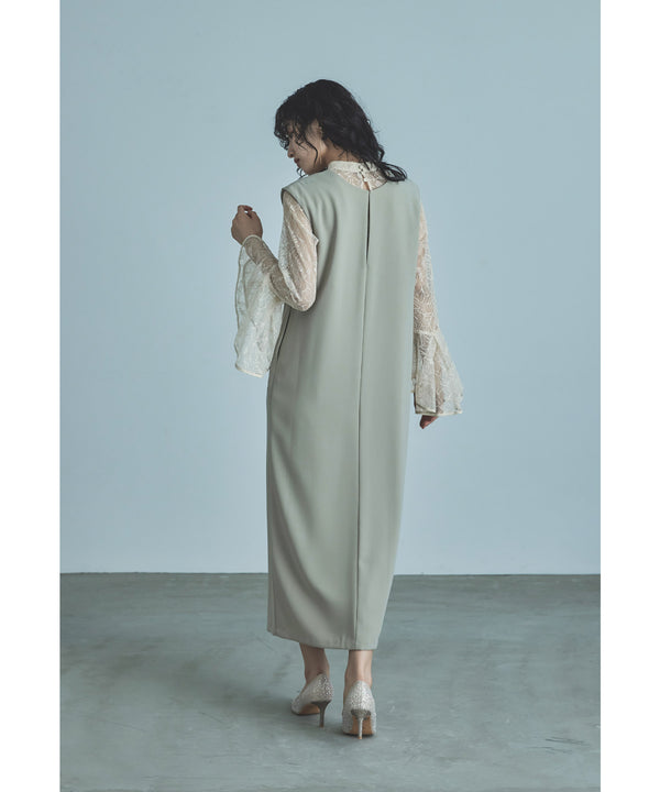 {"color":"\u30d9\u30fc\u30b8\u30e5\u00d7\u30df\u30f3\u30c8","info":"model\uff1aH167cm size\uff1aM"}