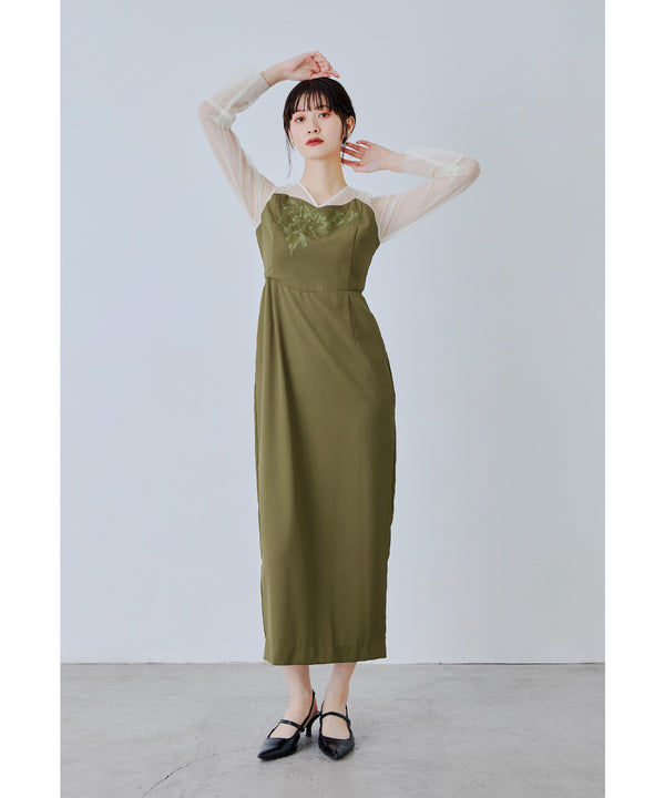 {"color":"\u30aa\u30ea\u30fc\u30d6","info":"model\uff1aH166cm size\uff1aM"}