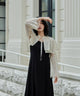 {"color":"\u30d9\u30fc\u30b8\u30e5\u00d7\u30d6\u30e9\u30c3\u30af","info":"model\uff1aH167cm size\uff1aM"}