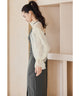 {"color":"\u30b9\u30e2\u30fc\u30af\u30d6\u30e9\u30a6\u30f3","info":"model\uff1aH165cm size\uff1aM"}
