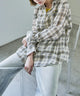 {"color":"\u30d9\u30fc\u30b8\u30e5","info":"model\uff1aH158cm size\uff1aM"}