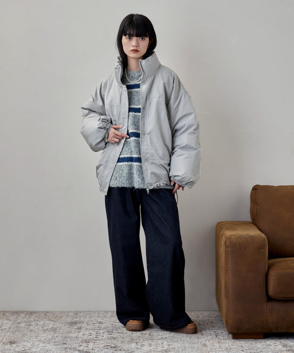 {"color":"\u30e9\u30a4\u30c8\u30d6\u30eb\u30fc","info":"model\uff1aH163cm size\uff1aF"}