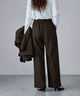 {"color":"\u30d6\u30e9\u30a6\u30f3","info":"model\uff1aH166cm size\uff1aM"}