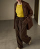 {"color":"\u30d6\u30e9\u30a6\u30f3","info":"model\uff1aH158cm size\uff1aM"}