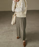{"color":"\u30b0\u30ec\u30fc\u30b8\u30e5","info":"model\uff1aH158cm size\uff1aM"}