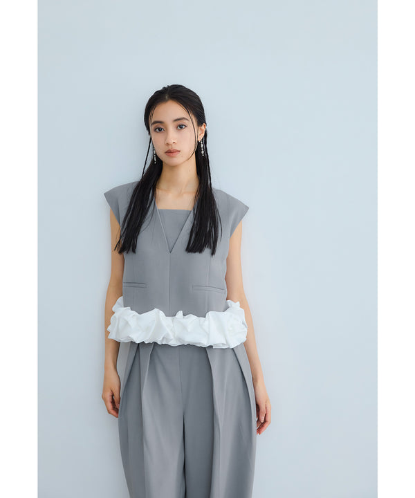 {"color":"\u30b0\u30ec\u30fc","info":"model\uff1aH165cm size\uff1aM"}