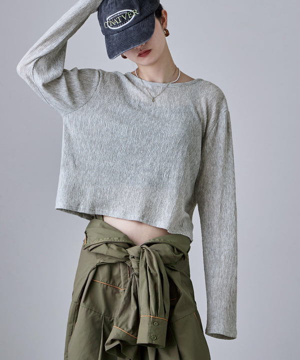 {"color":"\u6762\u30b0\u30ec\u30fc","info":"model\uff1aH163cm size\uff1aM"}