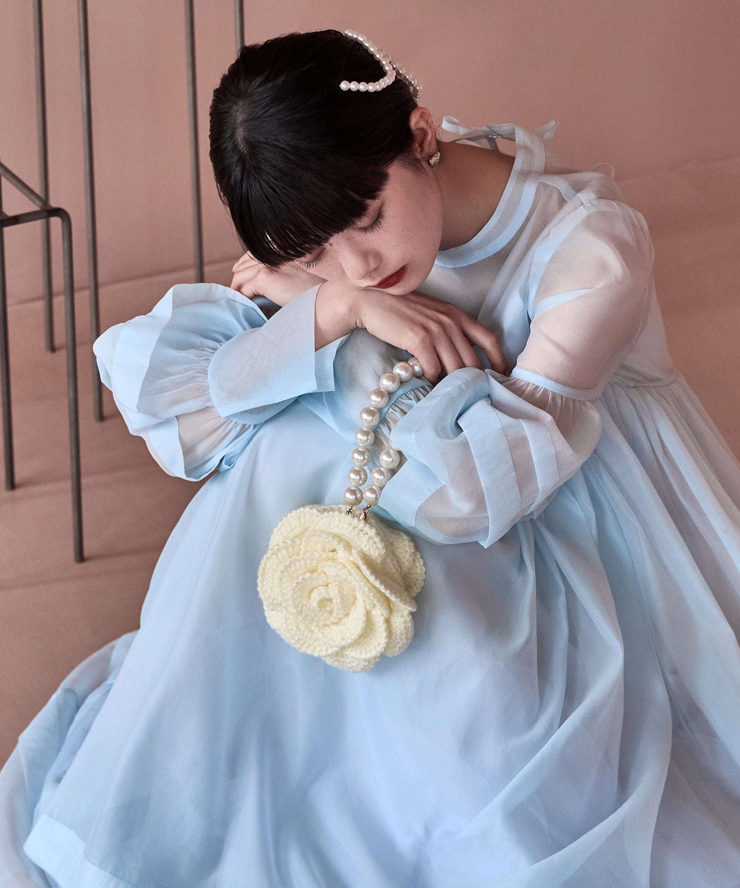スーツ・フォーマル・ドレス etoll. Baby core sheer volume dress etoll. Baby core sheer volume dress