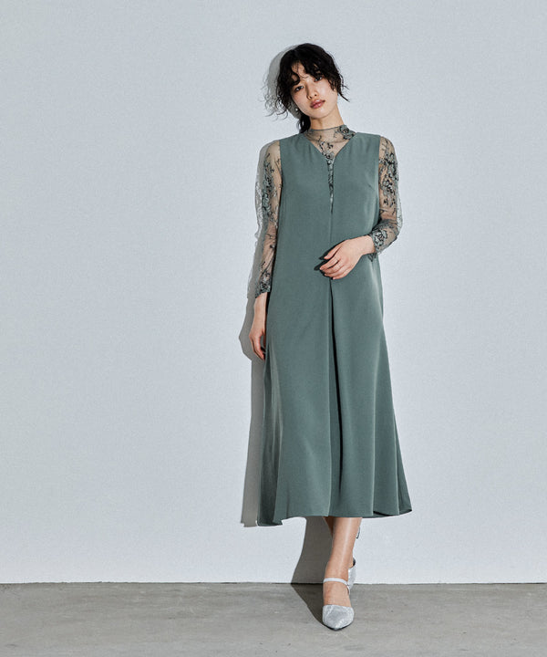 {"color":"\u30b0\u30ea\u30fc\u30f3","info":"model\uff1aH167cm size\uff1aM"}