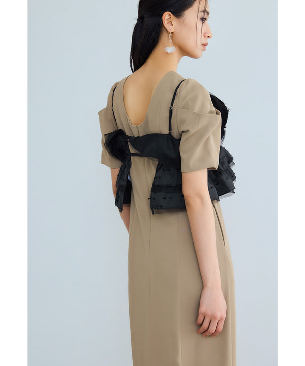 {"color":"\u30d9\u30fc\u30b8\u30e5","info":"model\uff1aH165cm size\uff1aM"}