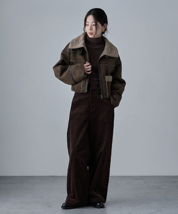 {"color":"\u30d6\u30e9\u30a6\u30f3","info":"model\uff1aH166cm size\uff1aF"}