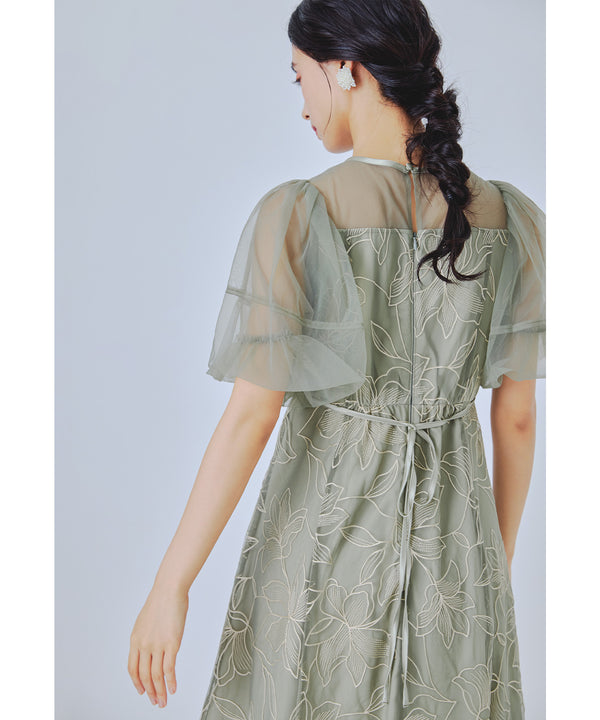 {"color":"\u30b0\u30ea\u30fc\u30f3","info":"model\uff1aH165cm size\uff1aM"}