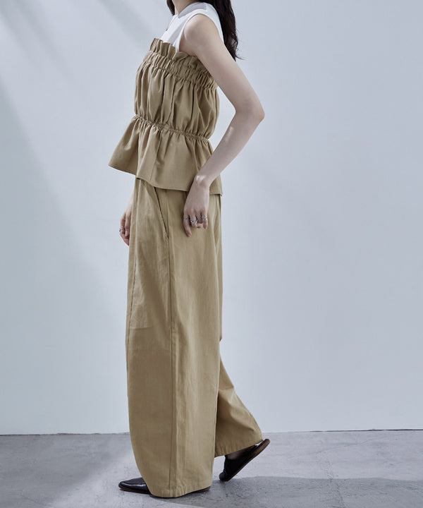 {"color":"\u30e9\u30a4\u30c8\u30d9\u30fc\u30b8\u30e5","info":"model\uff1aH170cm size\uff1aM"}
