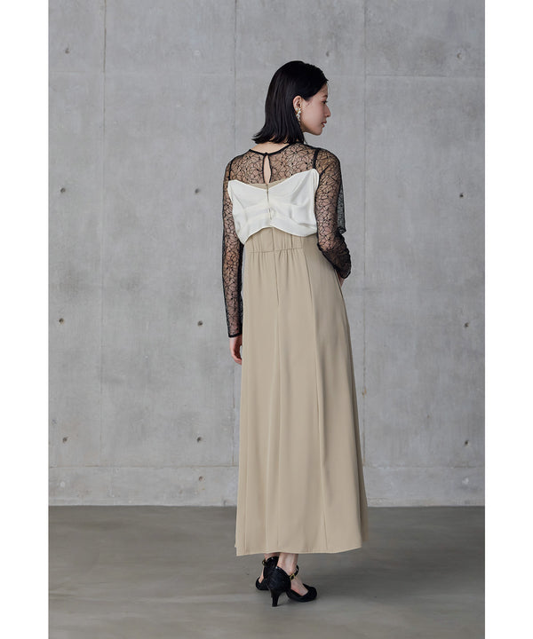 {"color":"\u30d9\u30fc\u30b8\u30e5","info":"model\uff1aH166cm size\uff1aM"}