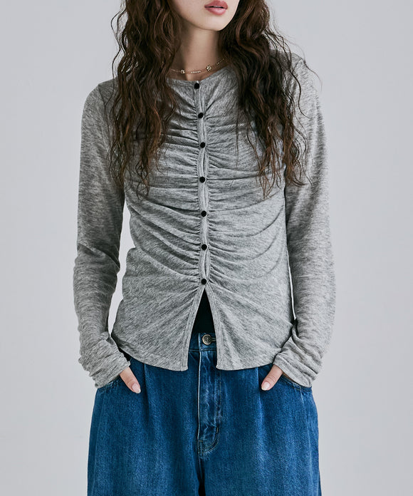 {"color":"\u6762\u30b0\u30ec\u30fc","info":"model\uff1aH166cm size\uff1aF"}