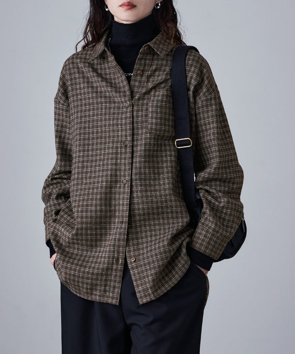 {"color":"\u30d6\u30e9\u30a6\u30f3","info":"model\uff1aH166cm size\uff1aM"}