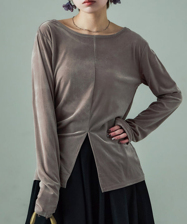 {"color":"\u30b0\u30ec\u30fc\u30b8\u30e5","info":"model\uff1aH158cm size\uff1aM"}