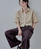 {"color":"\u30d9\u30fc\u30b8\u30e5","info":"model\uff1aH166cm size\uff1aM"}