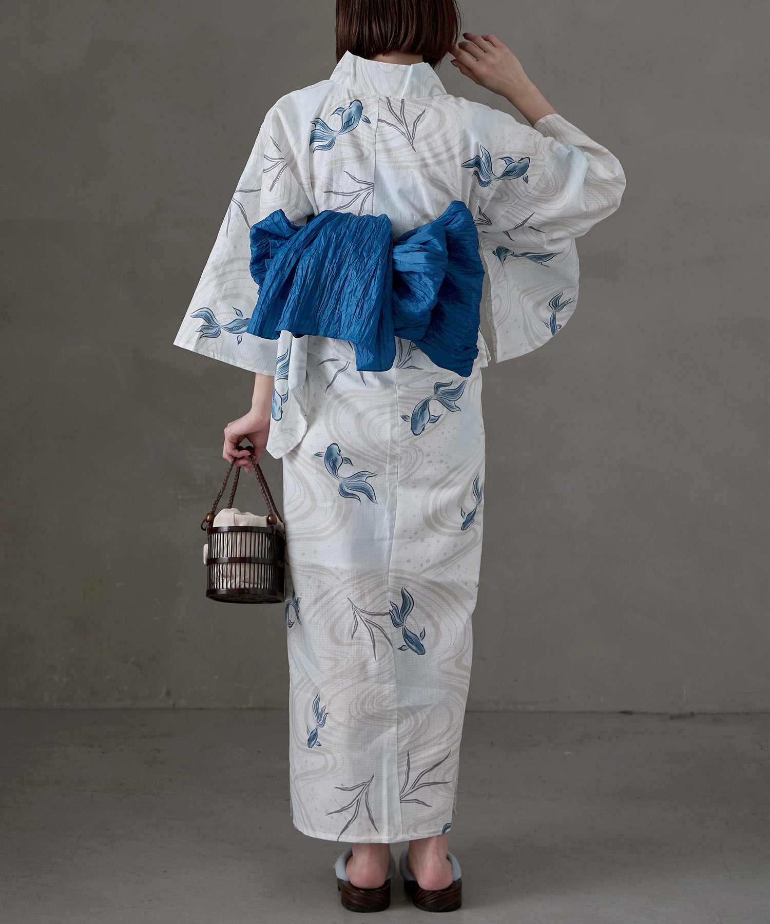 セパレート浴衣 浴衣 黒 セパレート浴衣 二部式浴衣 セットアップ 洋服 菊柄