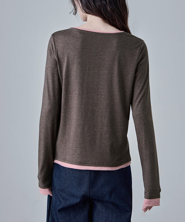 {"color":"\u30d6\u30e9\u30a6\u30f3","info":"model\uff1aH166cm size\uff1aF"}