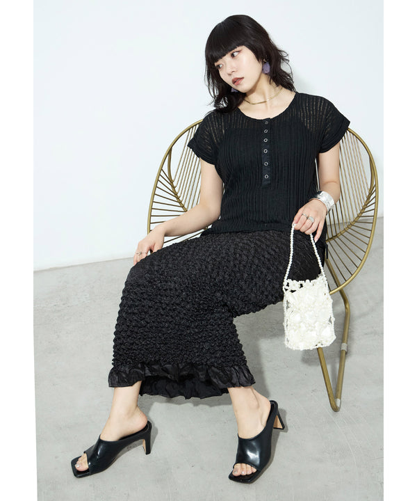 {"color":"\u30d6\u30e9\u30c3\u30af","info":"model\uff1aH157cm size\uff1aM"}