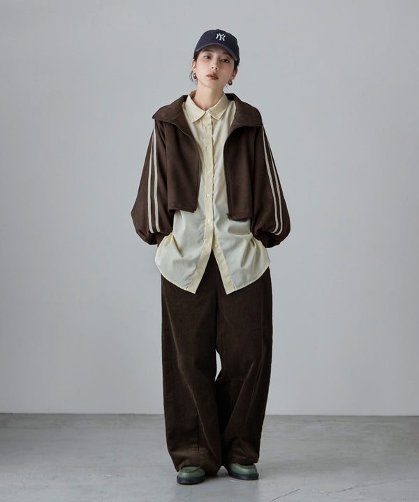 {"color":"\u30d6\u30e9\u30a6\u30f3","info":"model\uff1aH166cm size\uff1aM"}