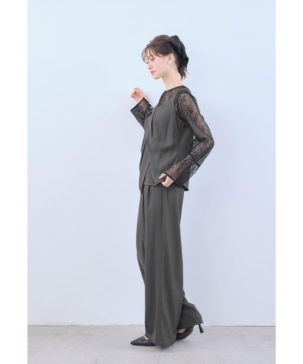 {"color":"\u30d6\u30e9\u30a6\u30f3","info":"model\uff1aH166cm size\uff1aM"}