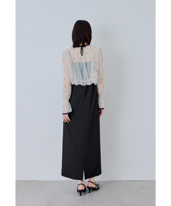 {"color":"\u30d6\u30e9\u30c3\u30af\u00d7\u30d9\u30fc\u30b8\u30e5","info":"model\uff1aH166cm size\uff1aM"}