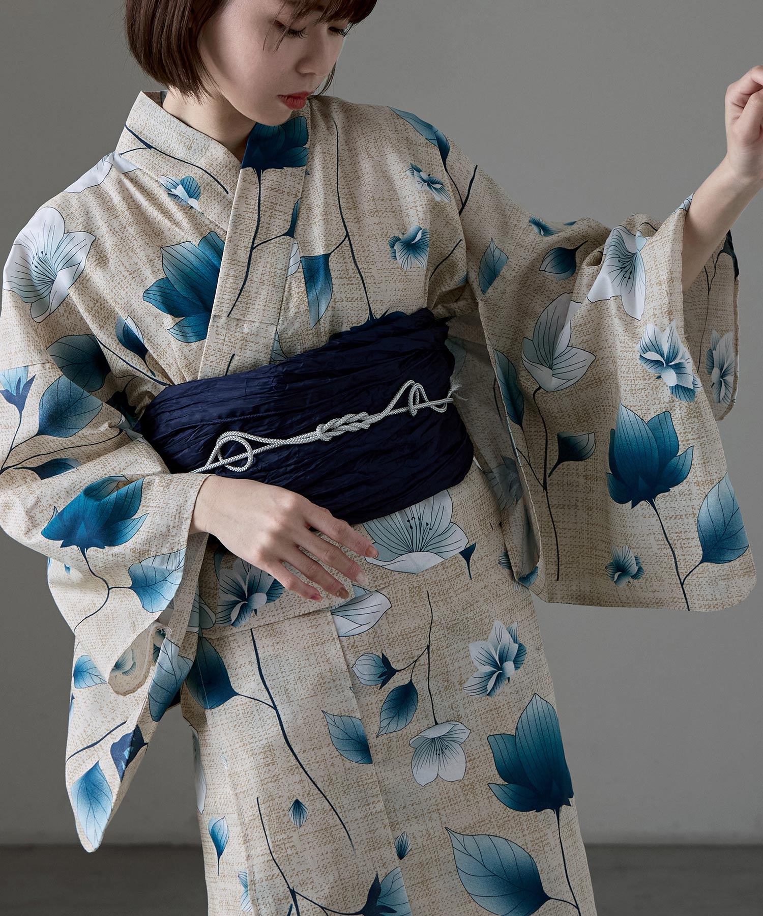 セパレート綿浴衣 2点セット｜セパレート浴衣セット - asaka