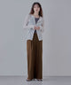 {"color":"\u30d6\u30e9\u30a6\u30f3","info":"model\uff1aH166cm size\uff1aM"}