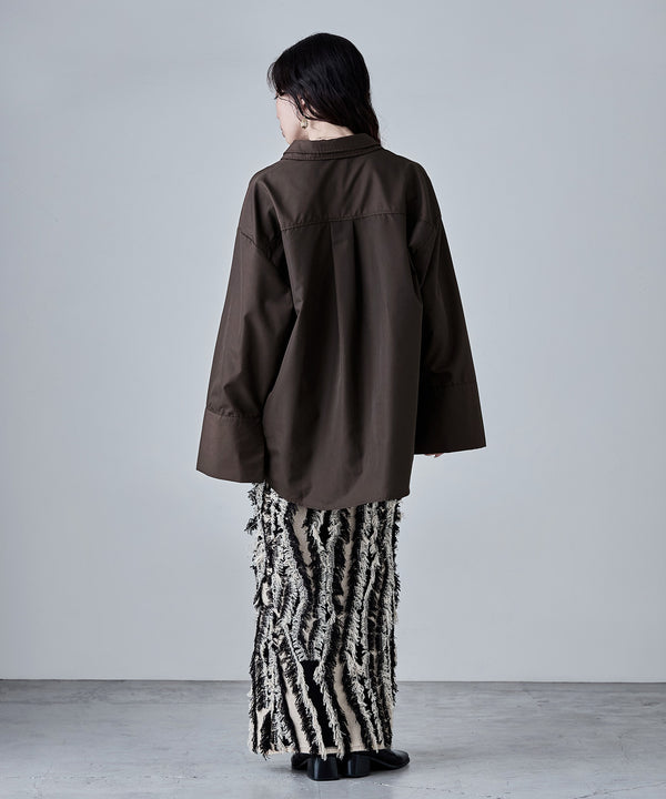 {"color":"\u30d6\u30e9\u30a6\u30f3","info":"model\uff1aH166cm size\uff1aF"}