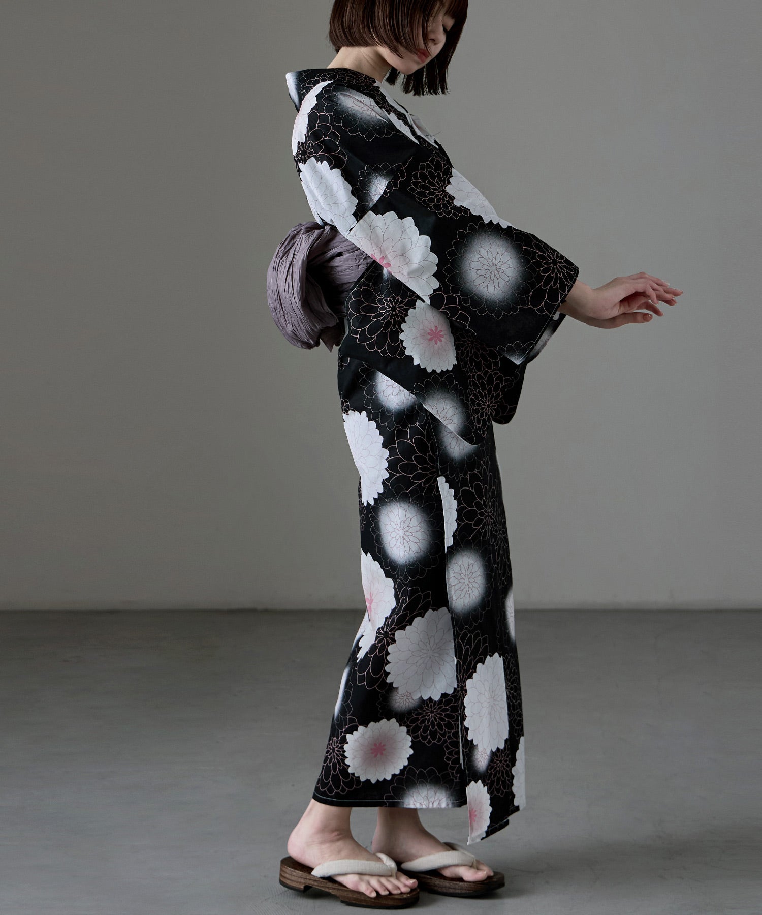 セパレート綿浴衣 2点セット｜セパレート浴衣セット - asaka