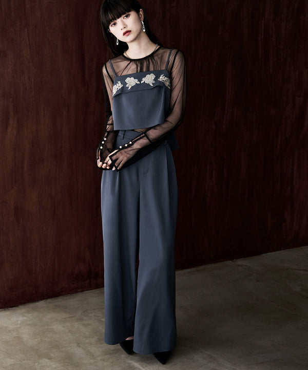 {"color":"\u30d6\u30eb\u30fc\u30b0\u30ec\u30fc","info":"model\uff1aH163cm size\uff1aM"}