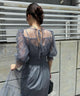 {"color":"\u30d6\u30eb\u30fc\u30b0\u30ec\u30fc","info":"model\uff1aH171cm size\uff1aM(38)"}