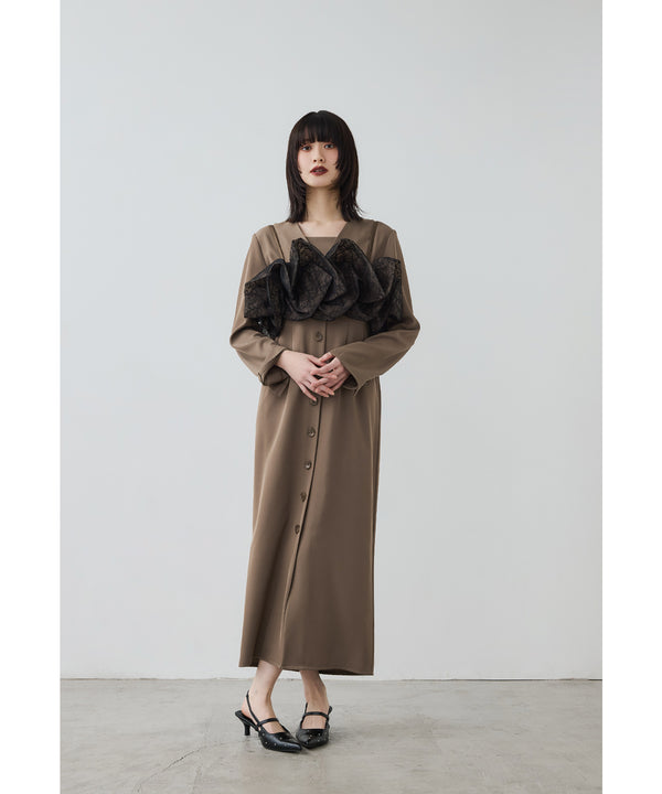 {"color":"\u30d9\u30fc\u30b8\u30e5","info":"model\uff1aH166cm size\uff1aM"}