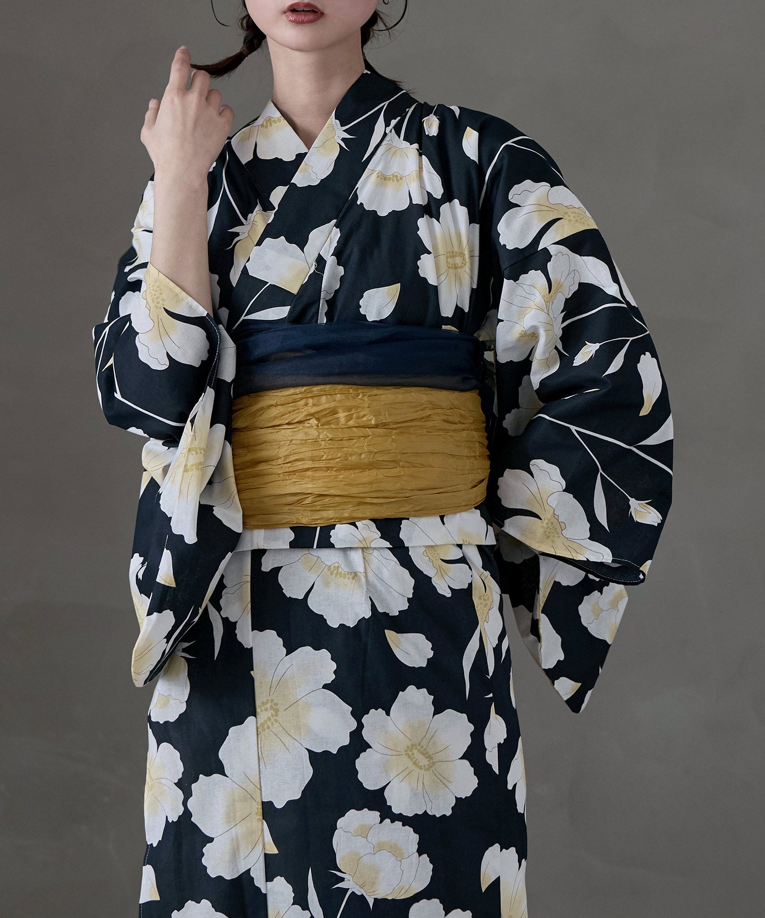 セパレート綿浴衣 2点セット｜セパレート浴衣セット - asaka